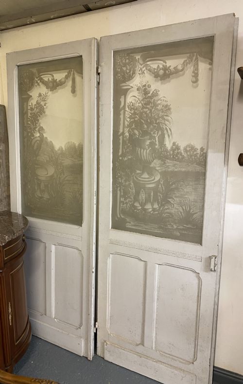 Pair French Chateau Doors