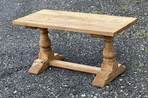 French Bleached Oak Coffee Table