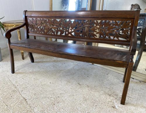 French Oak Bench