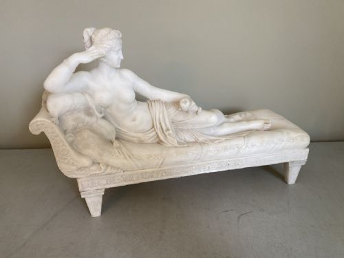 Marble Classical Reclining Nude