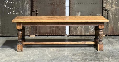 French Oak Farmhouse Dining Table