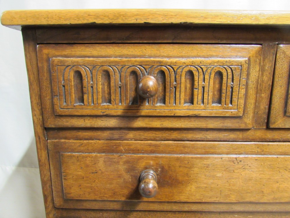 Ipswich Oak Chest of Drawers View VI
