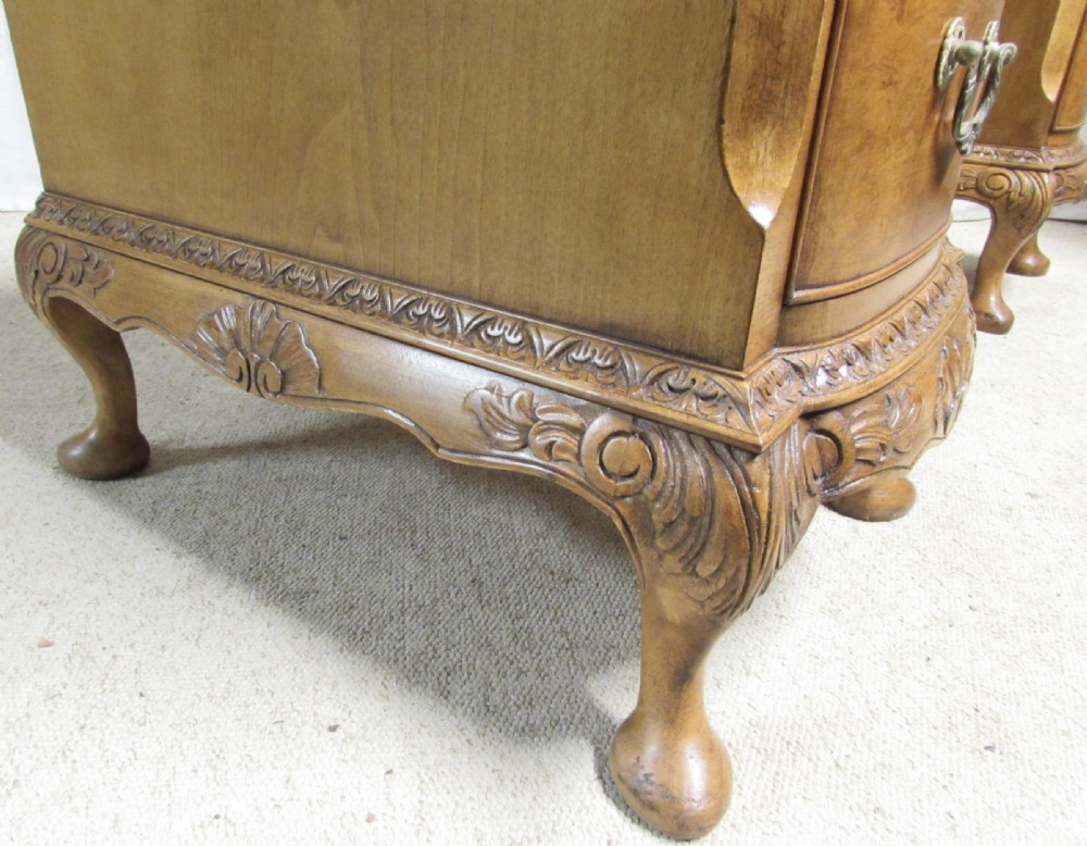 Super Quality Burr Walnut Desk View XIV
