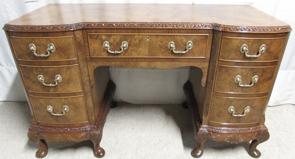 Burr Walnut Dressing Table