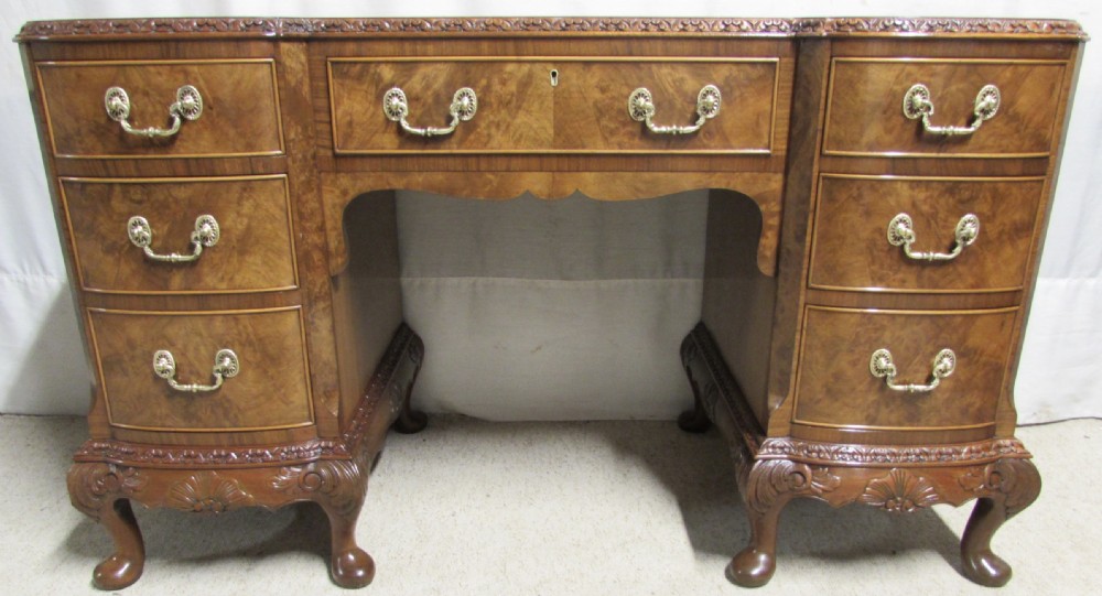 Burr Walnut Dressing Table View II