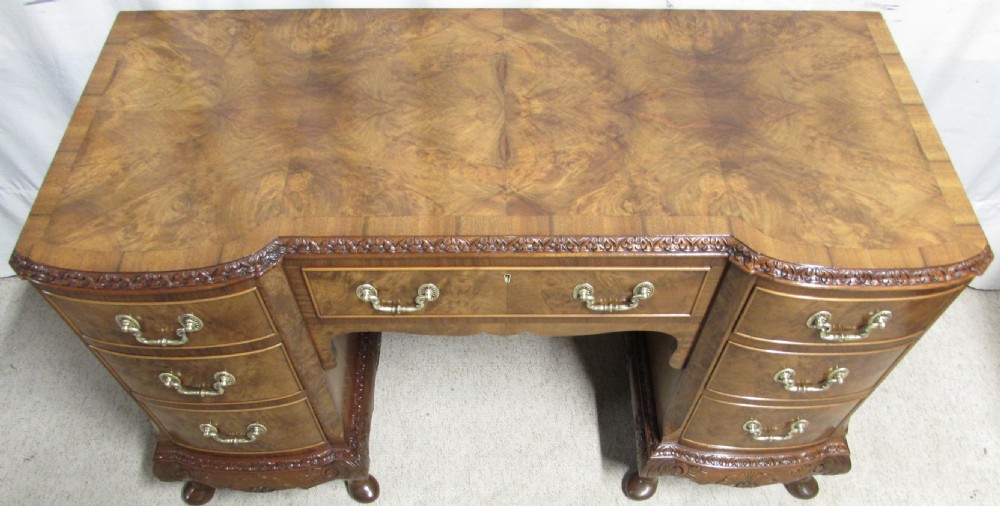 Burr Walnut Dressing Table View III