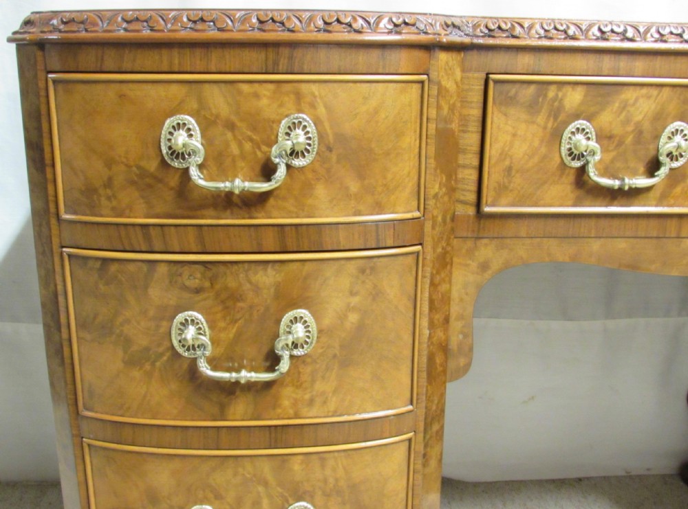 Burr Walnut Dressing Table View IV