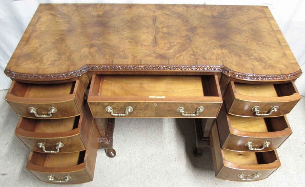 Burr Walnut Dressing Table View VI