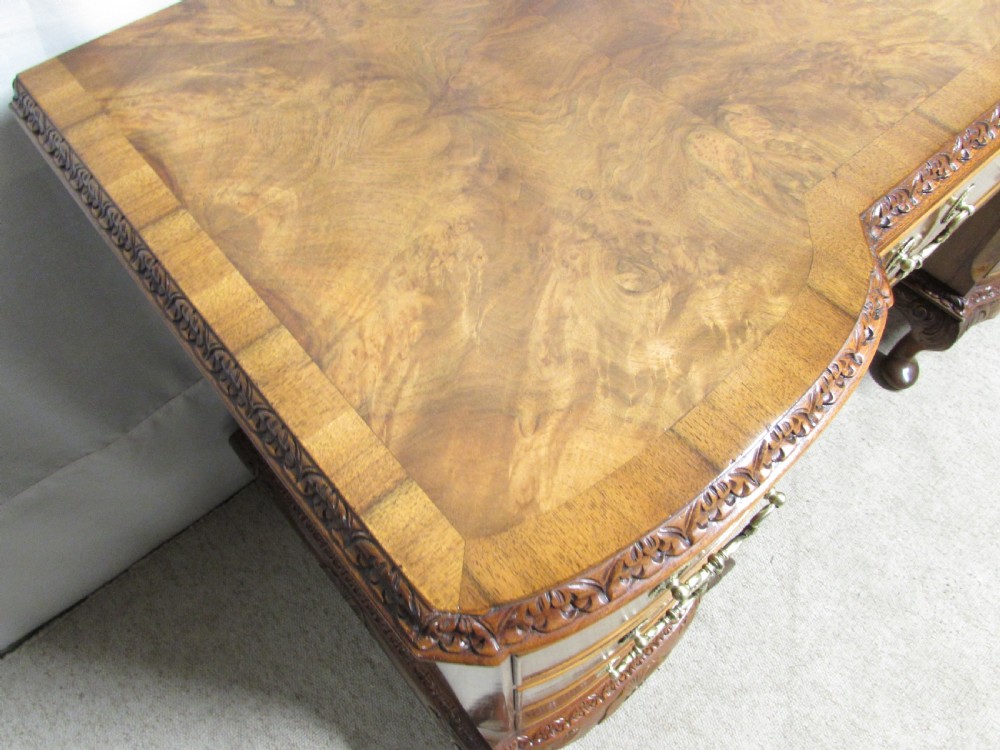 Burr Walnut Dressing Table View IX