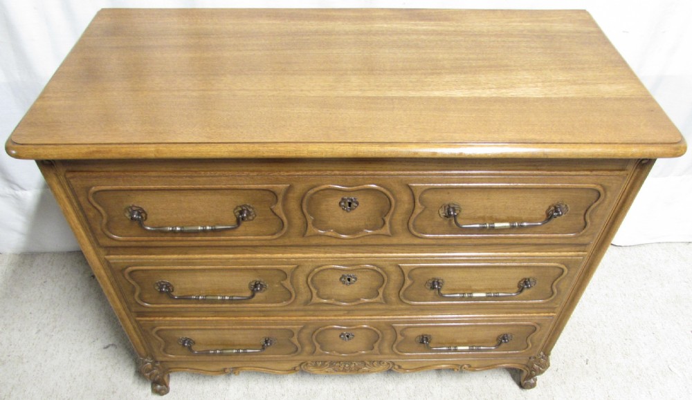 French Oak Commode Chest of Drawers View VI