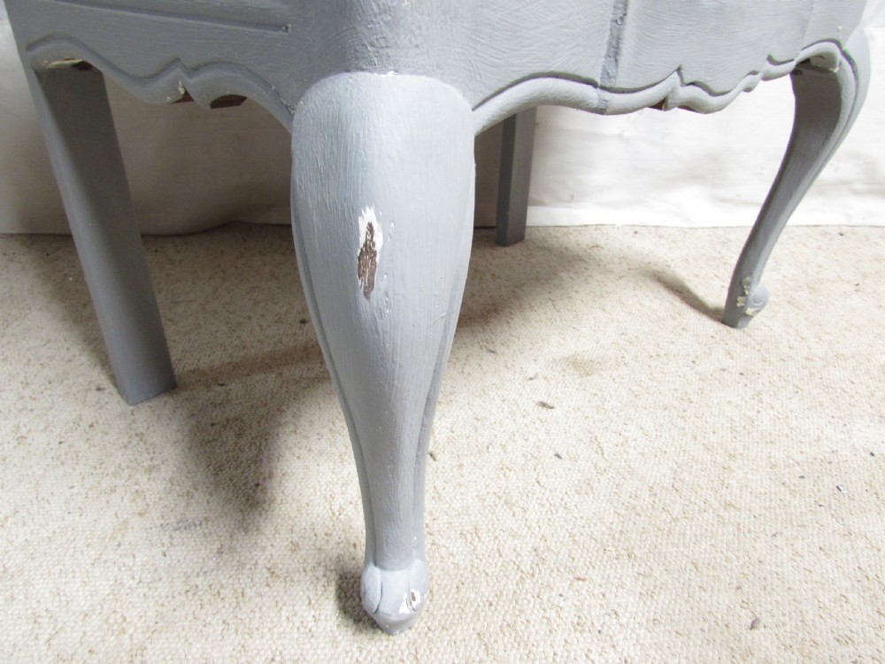 French Painted 3 Drawer Chest of Drawers View V