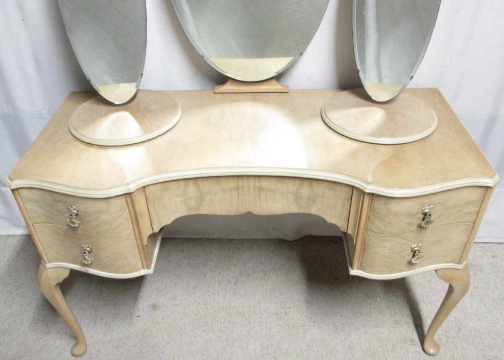 Bleached Walnut Dressing Table View II
