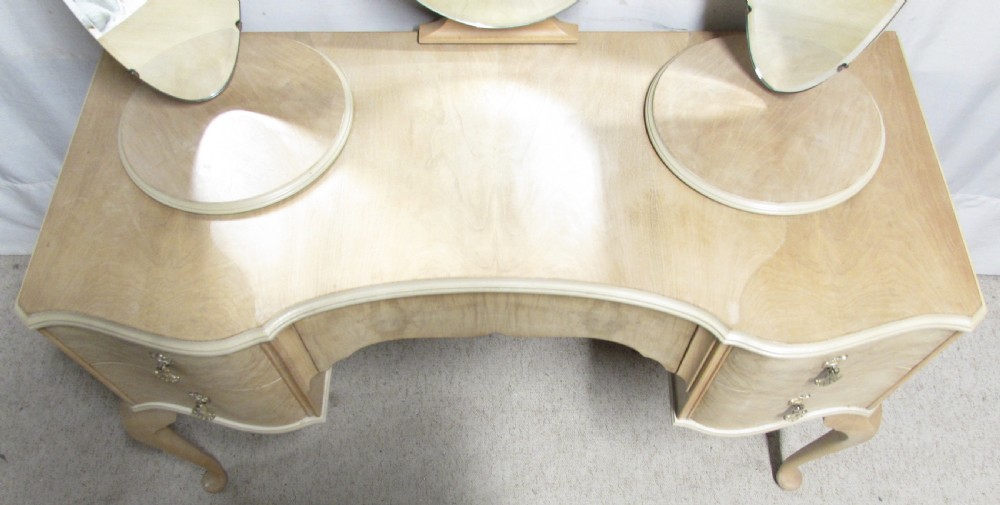 Bleached Walnut Dressing Table View IV