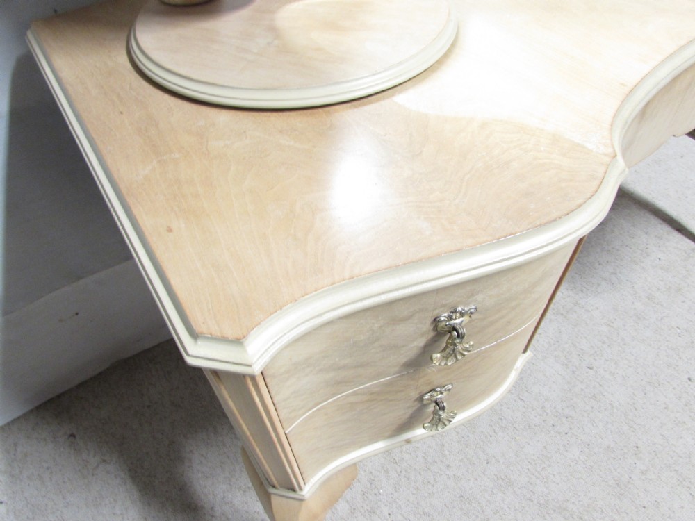 Bleached Walnut Dressing Table View VI