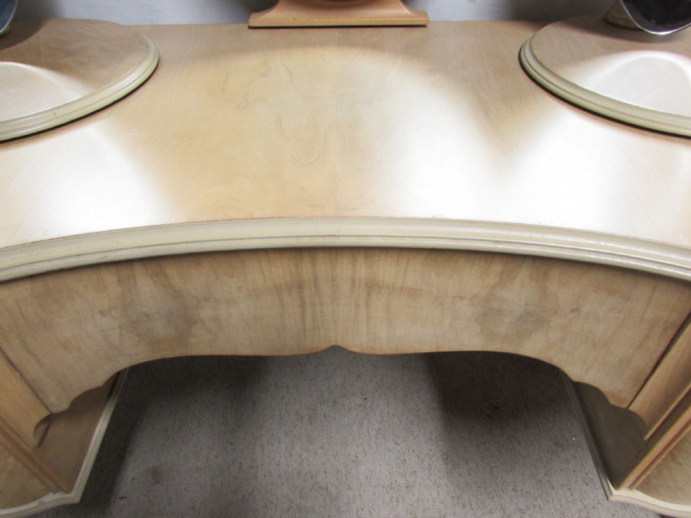Bleached Walnut Dressing Table View IX