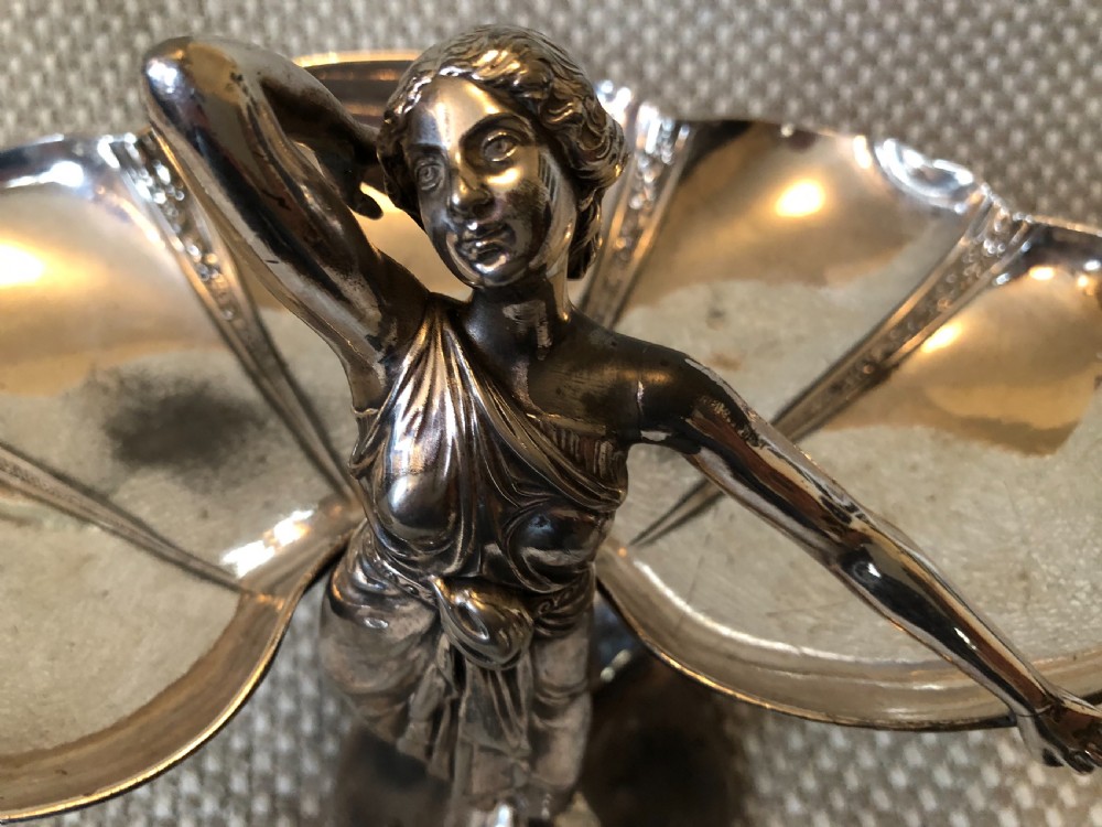 WMF Art Nouveau Silver Plate Center Piece View III