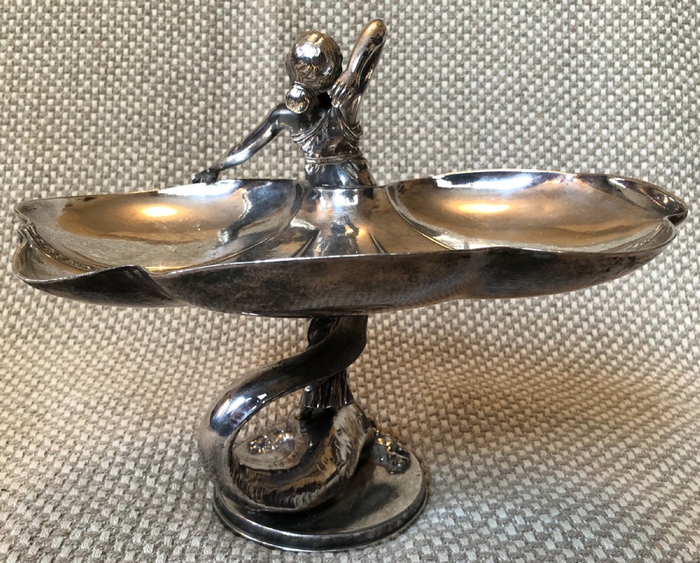 WMF Art Nouveau Silver Plate Center Piece View V