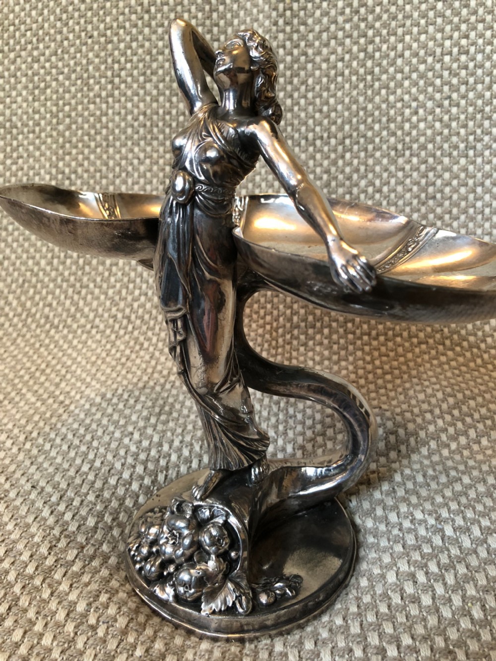 WMF Art Nouveau Silver Plate Center Piece View XIII