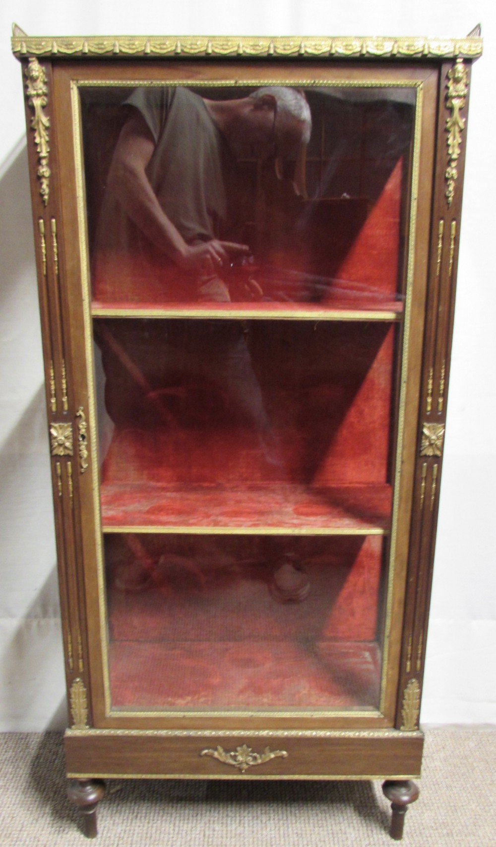 French Ormolu Mounted Vitrine