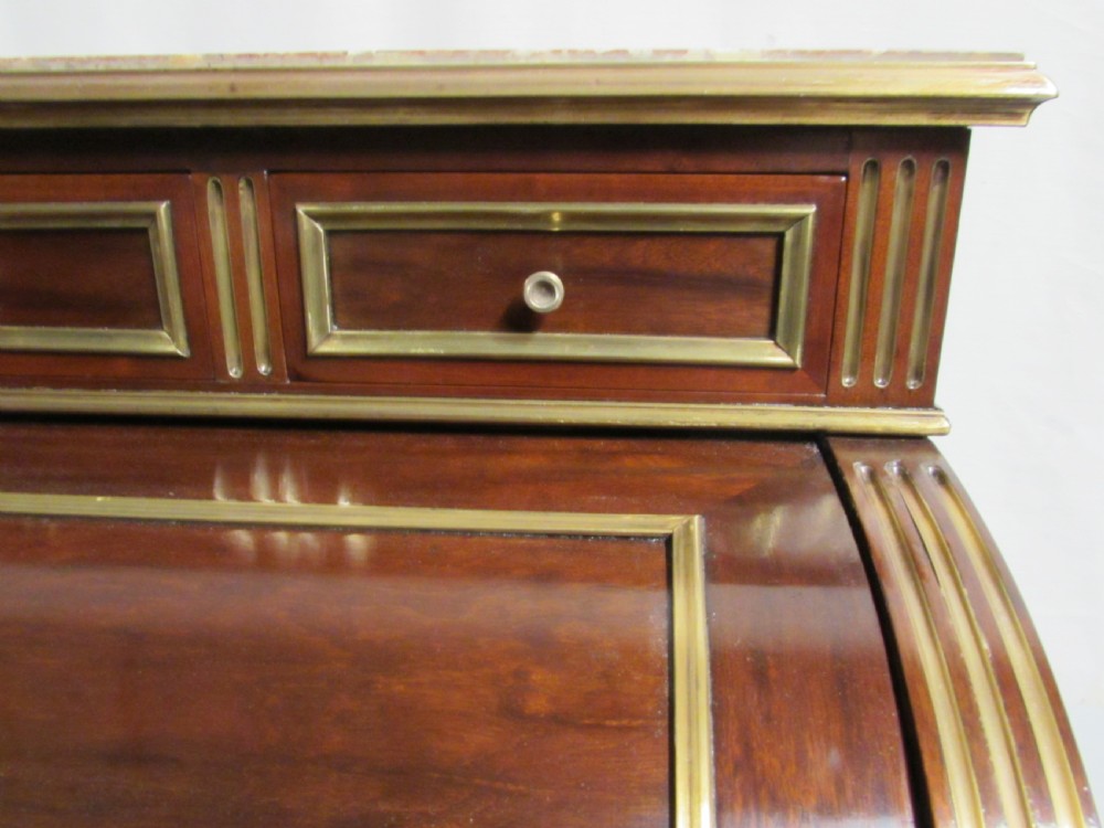 Superb French Ladies Cylinder Desk  View XXIV