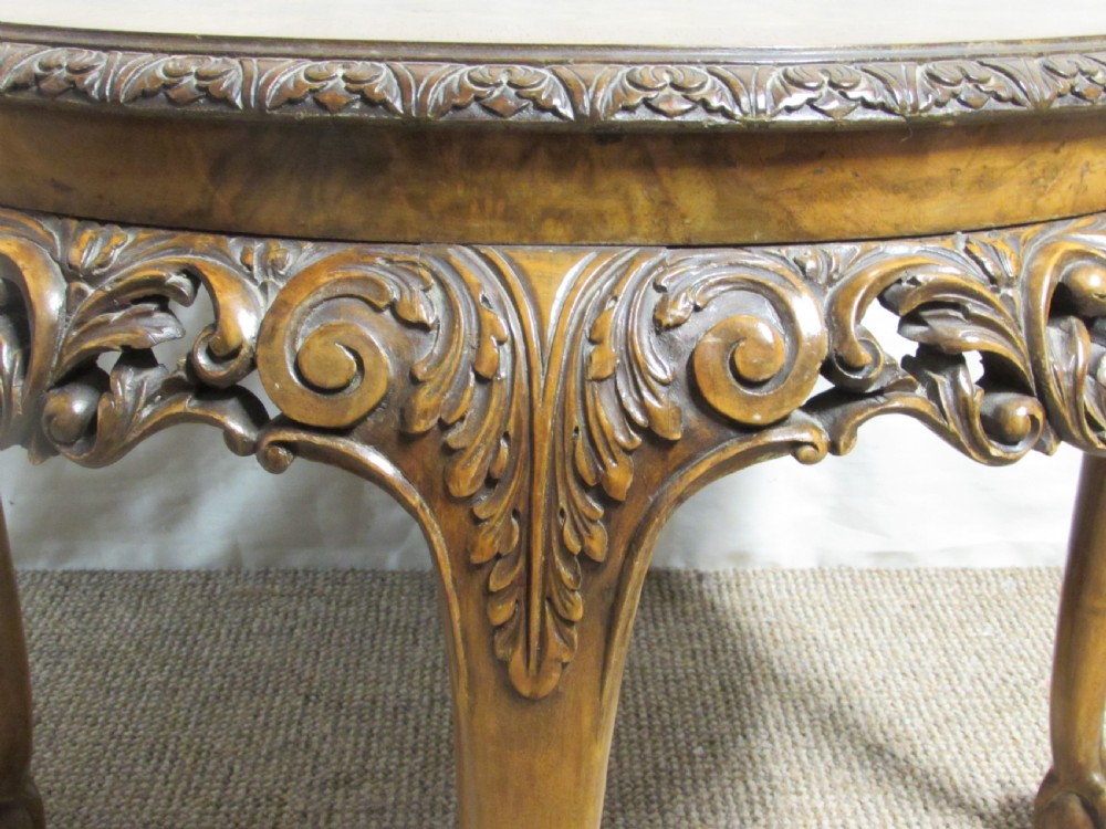 Superb Burr Walnut Coffee Table View V
