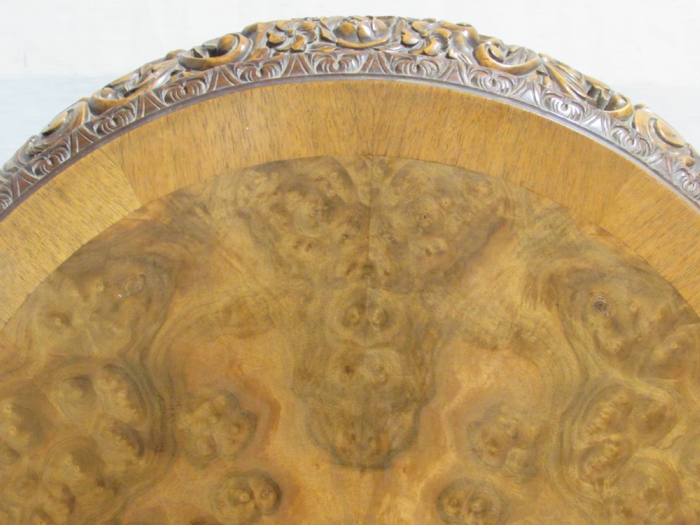 Superb Burr Walnut Coffee Table View VI