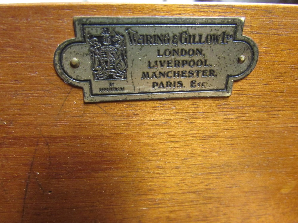 Walnut Side Table by Waring & Gillow View IV