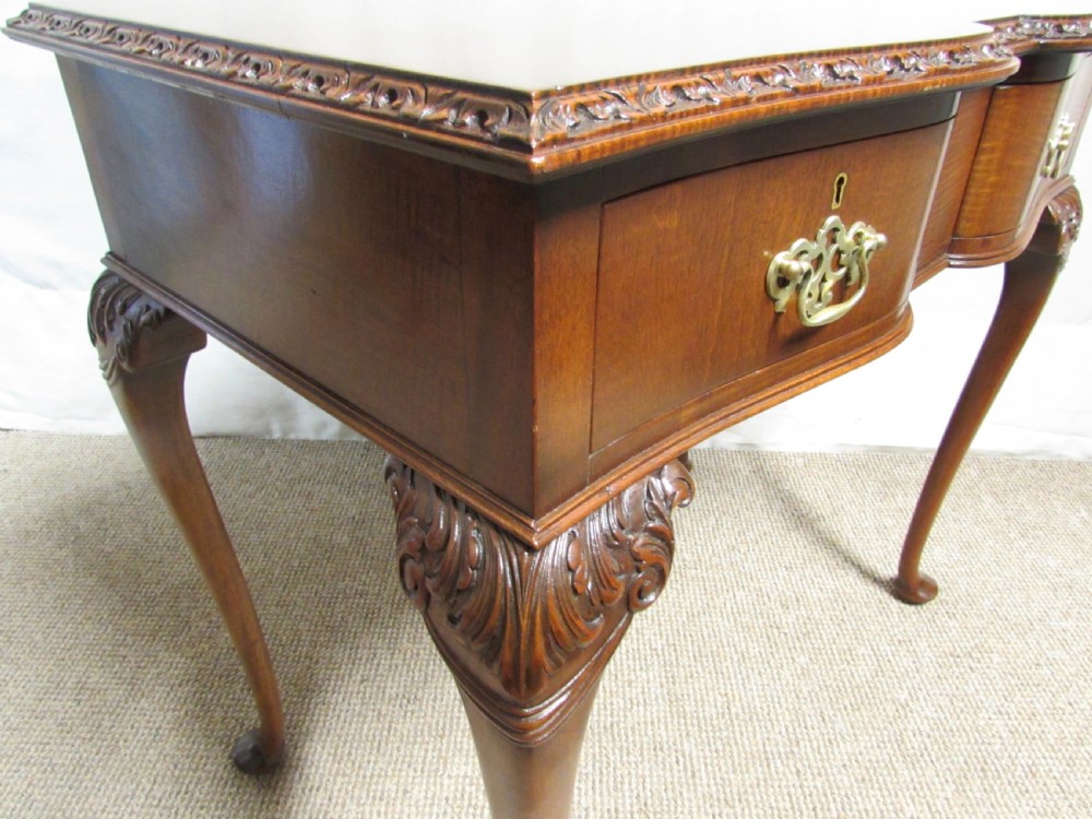 Walnut Side Table by Waring & Gillow View IX