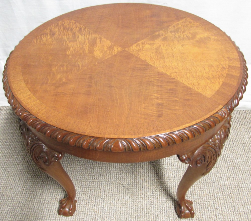 Satin Walnut Coffee Table