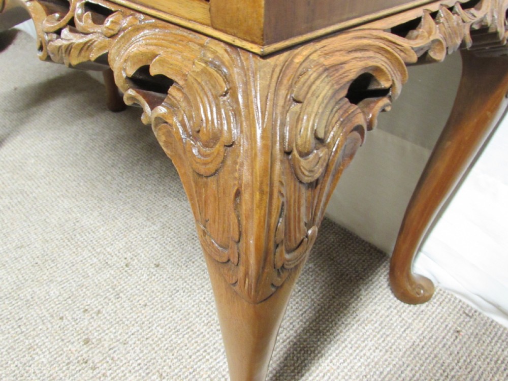 Quality Burr Walnut Cocktail Cabinet View VIII
