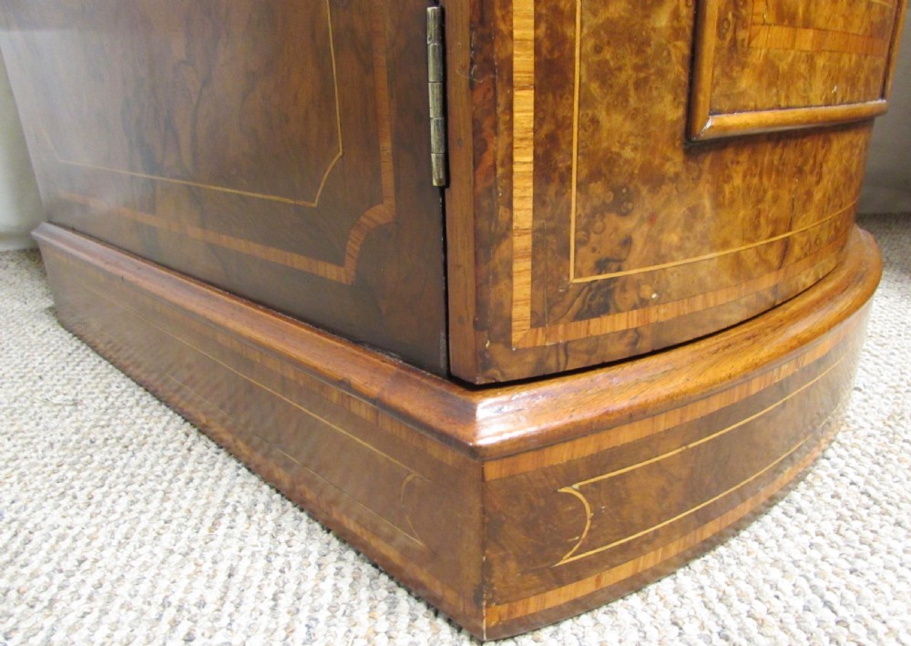 Superb Burr Walnut Bedside Cupboards View XVI
