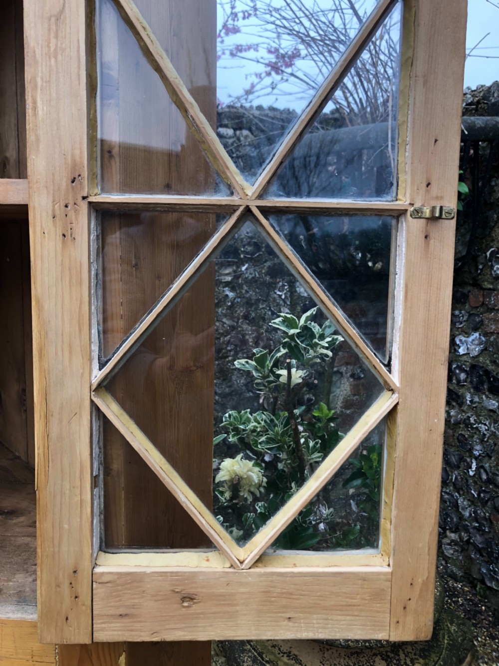 Victorian Pine Corner Cabinet  View VI