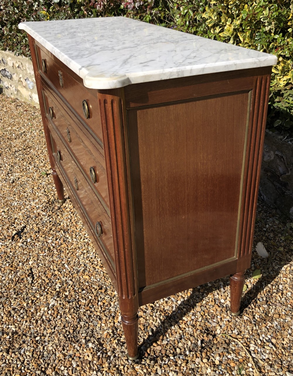French Marble Top Chest of Drawers View XII