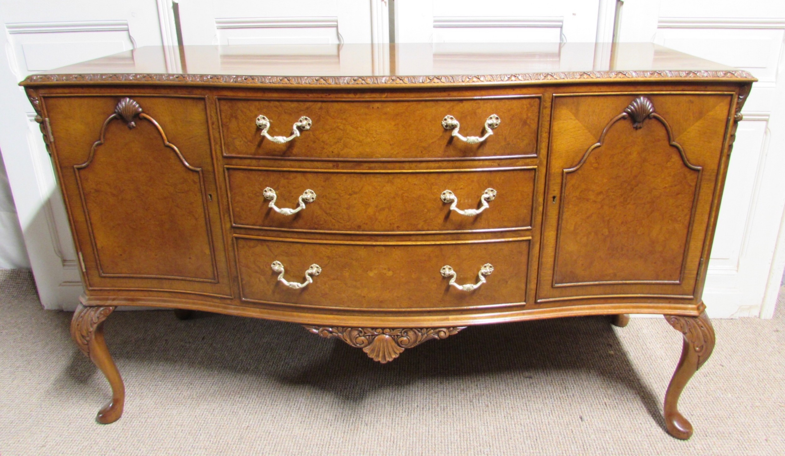 Burr Walnut Sideboard