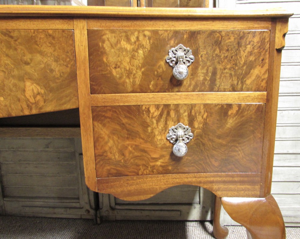 Burr Walnut Dressing Table View V