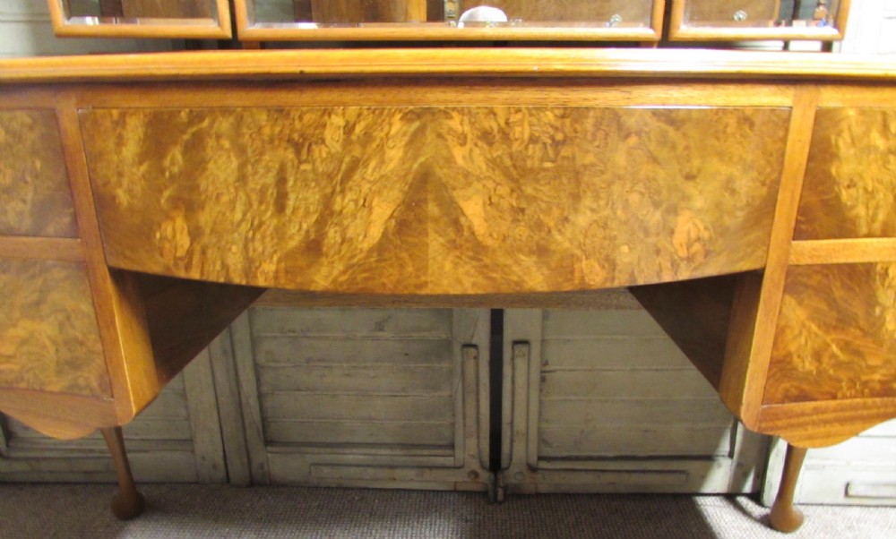 Burr Walnut Dressing Table View IX
