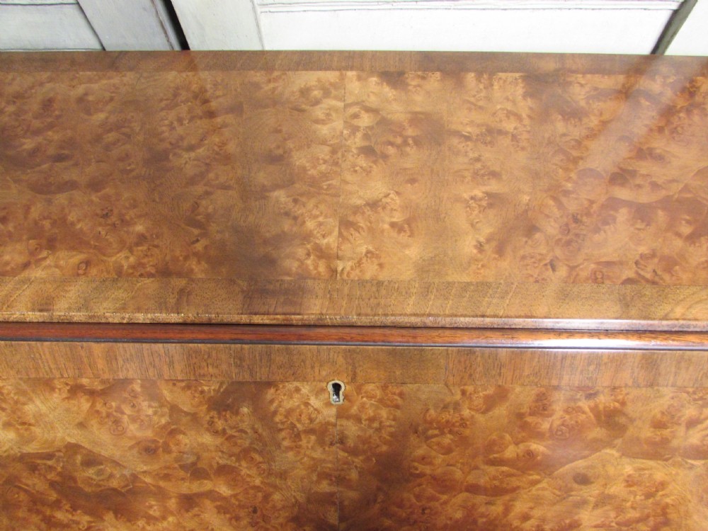 High Quality Burr Walnut Bureau View X