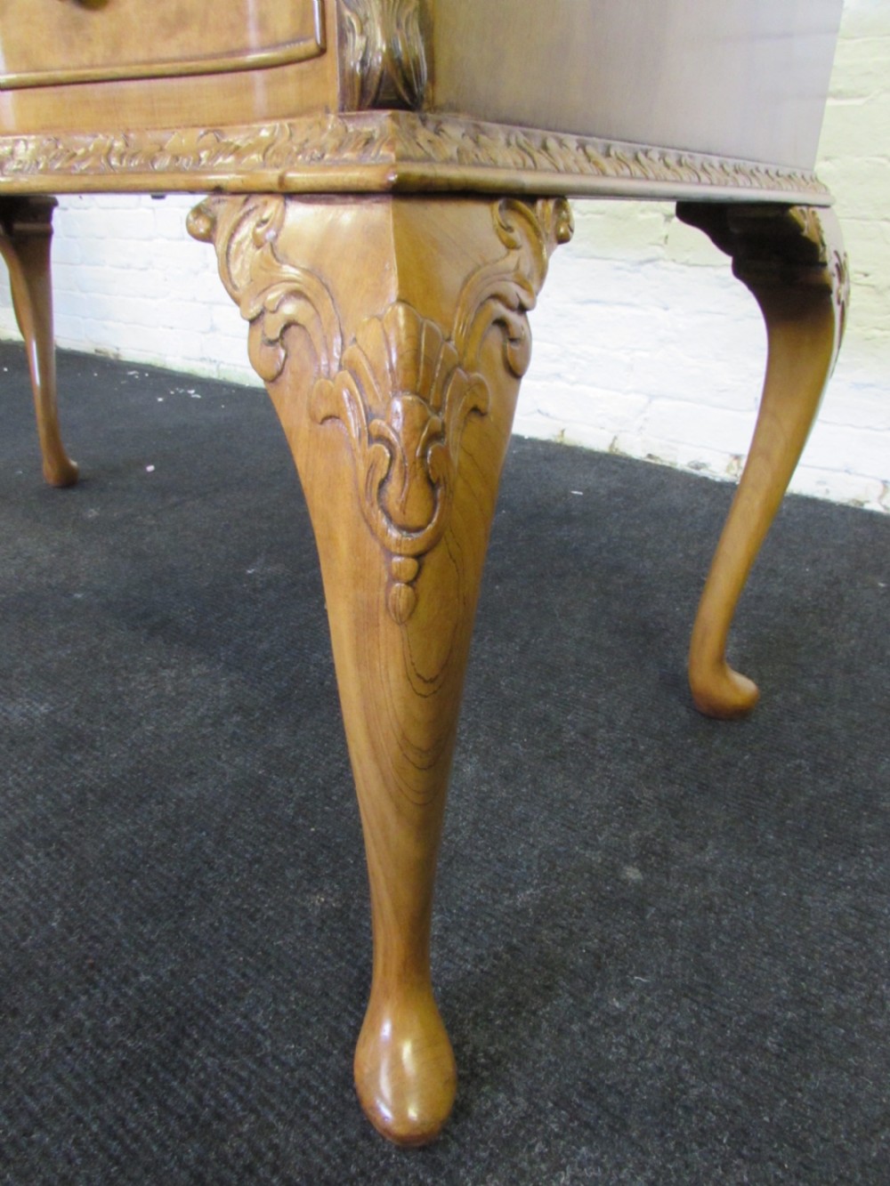 Burr Walnut Bedroom Suite WILL SPLIT View XIV