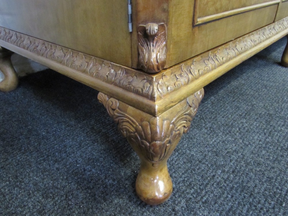 Burr Walnut Bedroom Suite WILL SPLIT View XXIX