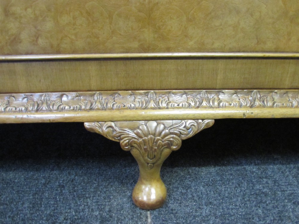 Burr Walnut Bedroom Suite WILL SPLIT View XXX