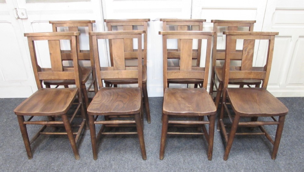 Set 8 Chapel Dining Chairs View II