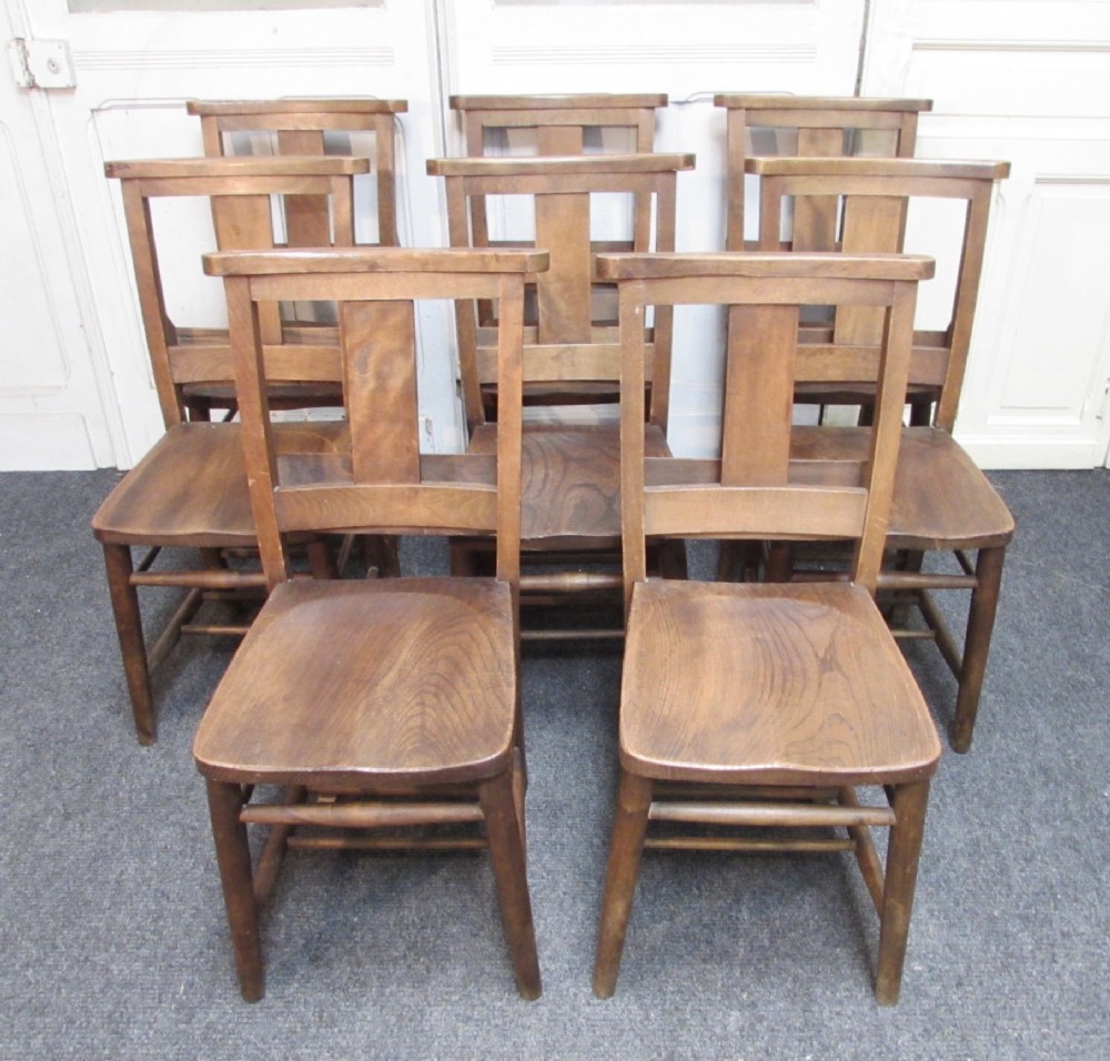 Set 8 Chapel Dining Chairs