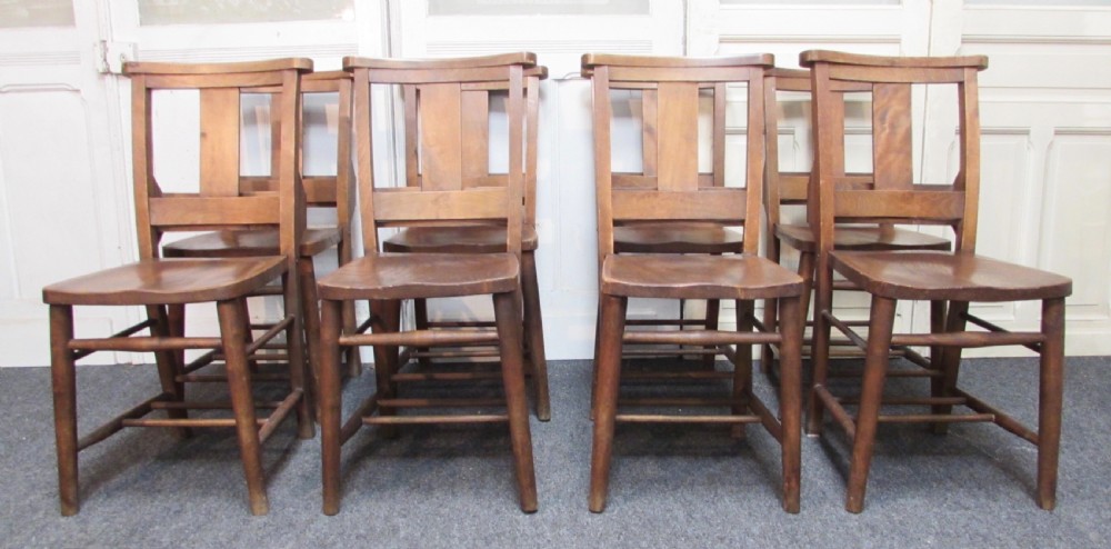 Set 8 Chapel Dining Chairs View III
