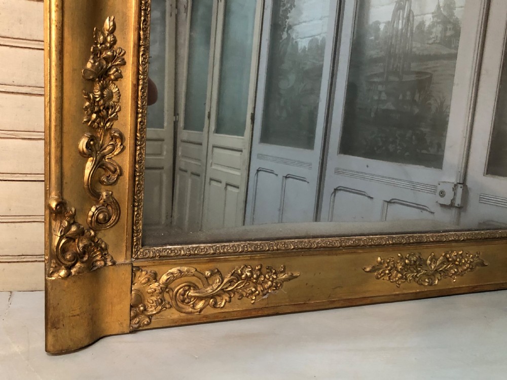 French 19th Century Gilt Mirror View IV