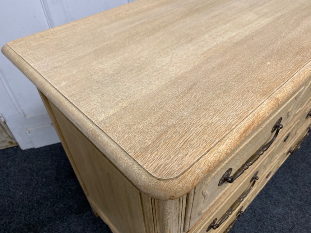 French Oak Bleached Chest of Drawers View XII