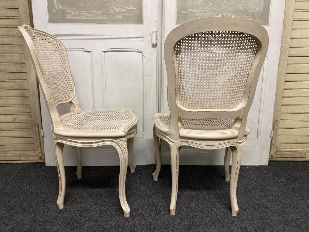 Set 6 French Dining Chairs View VI