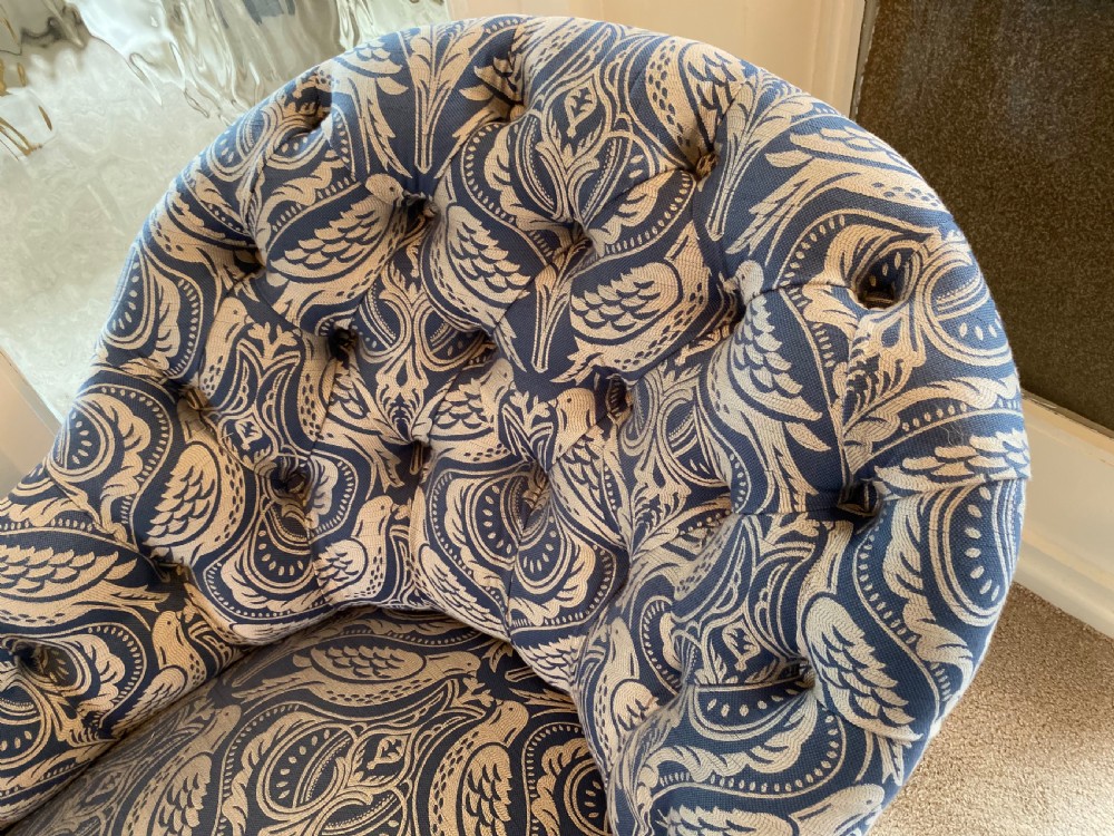 French Chaise Longue Newly Upholstered View III