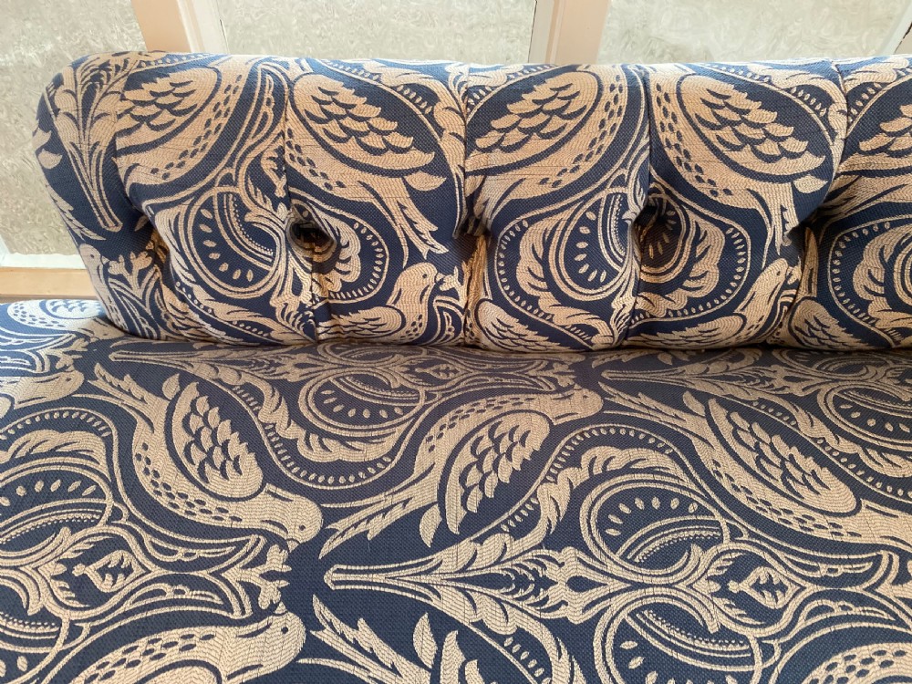 French Chaise Longue Newly Upholstered View IV