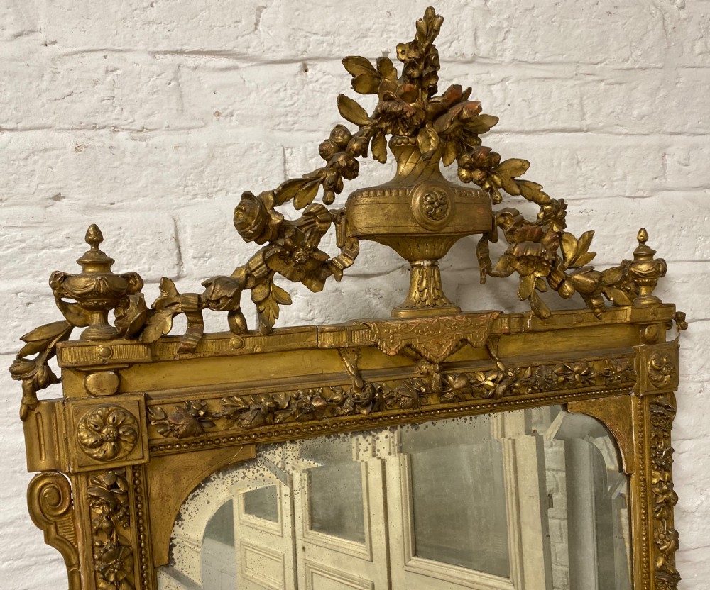 French 19th Century Gilt Mirror View II