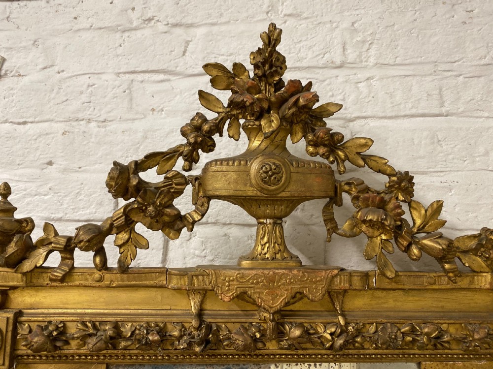 French 19th Century Gilt Mirror View III